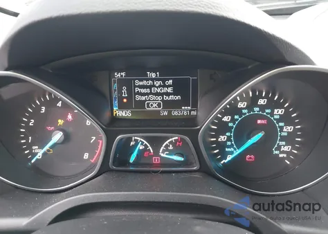 2014 Ford Escape Titanium z USA, uszkodzony, nr VIN 1FMCU9JX8EUC41091